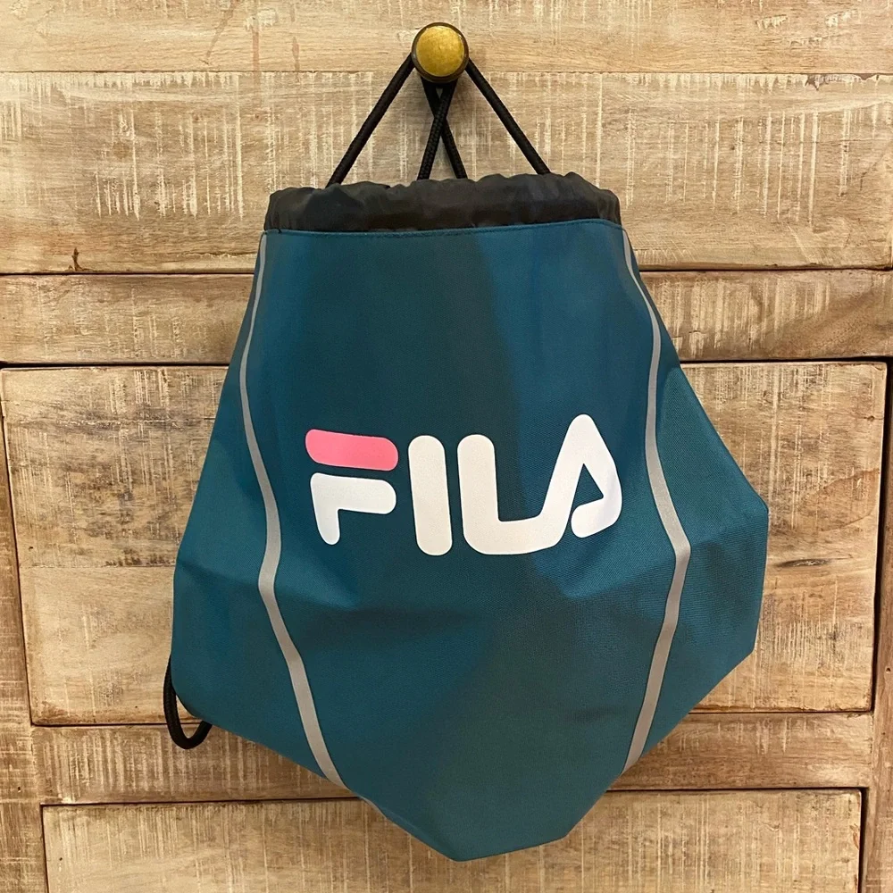 FILA Dark Teal 3-Piece Patricia Backpack Set